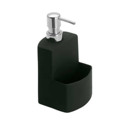 WENKO 3620117800 Distributeur de savon 0,38 L Noir