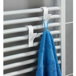 Wenko - Crochets, crochets pour chauffe-ailettes, 12 pièces incluses