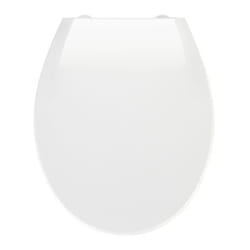 WENKO 21901100 siège de toilette Abattant rigide Thermoplastique Blanc