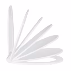 WENKO 21901100 siège de toilette Abattant rigide Thermoplastique Blanc - Vue supplémentaire 5