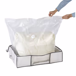 WENKO Soft Box M Transparent, Blanc