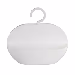 WENKO Serviteur de douche Candy blanc, Blanc, Polyuréthane, Polyvinyl chloride (PVC), Crochet, Autres, 1 étagères, 260 mm