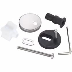Ce set de 13 pièces de fixation permet de fixer facilement les abattants de WC sur les cuvettes WC. Les différentes pièces so ...