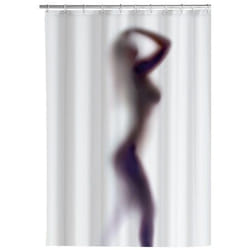 WENKO 8199100 rideau de douche Polyester Multicolore