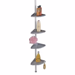 WENKO Compact, Argent, Aluminium, Plastique, 260 mm, 195 mm, 780 mm, 1,02 kg