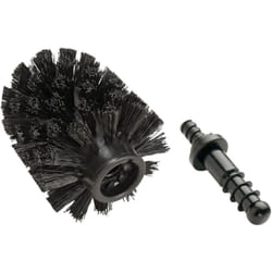 Brosse de rechange pour ensemble wc Noir ø 7,5 cm - Wenko