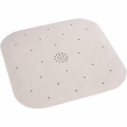 Sécurité et hygiène dans la douche ! Grâce à ce tapis de douche en caoutchouc naturel, doté de ventouses extra-fortes au vers ...