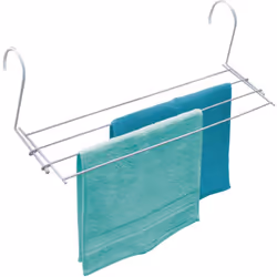 Le séchoir radiateur est idéal pour sécher serviettes et petites pièces de linge. Ce séchoir à linge présente une utilisation ...