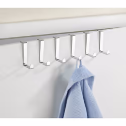 WENKO Crochet De Porte Inox 6 Pieces - Vue supplémentaire 4