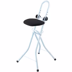 Tabouret pratique réglable en hauteur assistance pendant le repassage et le travail debout, réglage de la hauteur de l'assise ...
