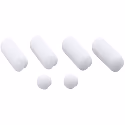 Les tampons de rechange haut de gamme, destinés à la fixation sur le couvercle et la lunette de WC, sont fabriqués en plastiq ...