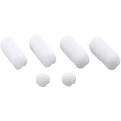 Wenko - Patins abattant wc Premium, pièce détachée pour abattant wc en Duroplast acrylique, 4 patins pour la cuvette wc et 2 patins pour le couvercle