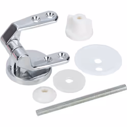 Ce set de 12 pièces de fixation permet de fixer facilement les abattants de WC sur les cuvettes de WC. Les différents composa ...