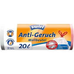 Swirl 215918 sac poubelle 20 L Transparent 12 pièce(s)
