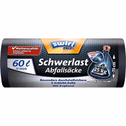 Swirl 216007, 60 L, Noir, Plastique, 12 pièce(s)