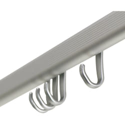 Sealskin - Ensemble de rail de rideau de douche Easy-Roll Aluminium mat