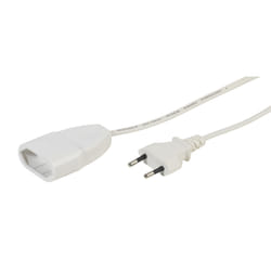 Vivanco EV5W multiprise 5 m 1 sortie(s) CA Intérieure Blanc