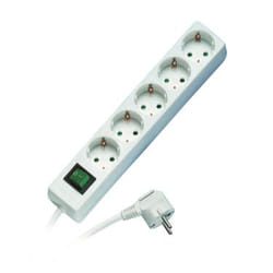 Vivanco 31045 multiprise 3 m 5 sortie(s) CA Blanc