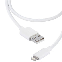 Vivanco Lightning USB-Datacable 2 m Blanc