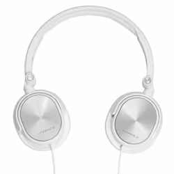 Vivanco DJ 30 Métallique, Blanc