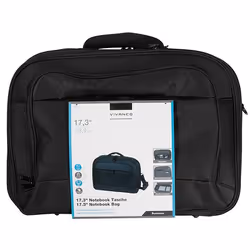 Vivanco Pro 17.3'' 17.3" Valise sur roulette Noir