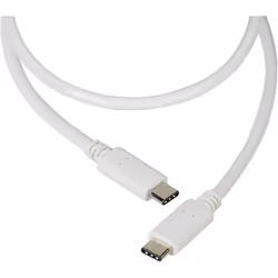 Vivanco 37561, 1,2 m, USB C, USB C, Blanc