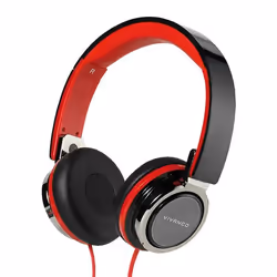 Vivanco SR 770, Avec fil, 20 - 20000 Hz, Appels/Musique, Écouteurs, Noir, Rouge