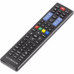 Vivanco RR 220, TV, IR Wireless, Appuyez sur les boutons, Noir