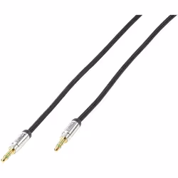 Vivanco 38768, 3,5mm, Mâle, 3,5mm, Mâle, 0,5 m, Noir