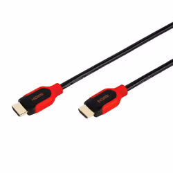 Vivanco HDMI 1.4 1.5m, 1,5 m, HDMI Type A (Standard), HDMI Type A (Standard), 4096 x 2160 pixels, Compatibilité 3D, Rouge