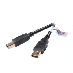 Vivanco High-grade USB 2.0 certified connection cable, 1.8 m, black câble USB 1,8 m USB A USB B Noir