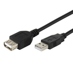 Vivanco USB 2.0 3m câble USB USB A Noir