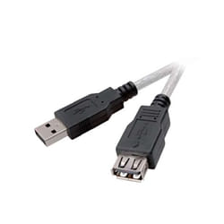 Vivanco CE U5 18 câble USB 1,8 m USB A Transparent