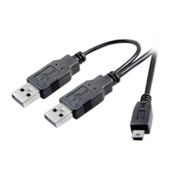 Vivanco 45290 câble USB 1 m Noir