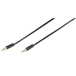 Vivanco 46130 câble audio 0,3 m 3,5mm Noir