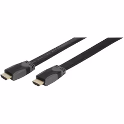 Vivanco 47/10 15FG, 1,5 m, HDMI Type A (Standard), HDMI Type A (Standard), Compatibilité 3D, 10 Gbit/s, Noir, Gris