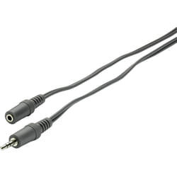 SpeaKa Professional SP-1300376 câble audio 2 m 3,5mm Gris