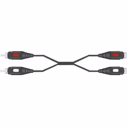 SpeaKa Professional SP-1300380 câble audio 3 m 2 x RCA Noir
