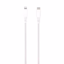 Vivanco LongLife, 1,5 m, Lightning, USB C, Mâle, Mâle, Blanc