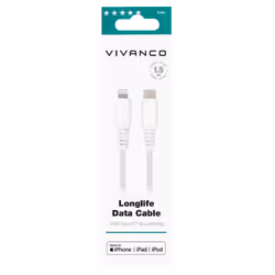 Vivanco LongLife 1,5 m Blanc