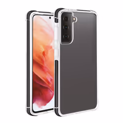 Vivanco Rock Solid, Housse, Samsung, Galaxy S21 5G, 15,8 cm (6.2"), Noir, Transparent