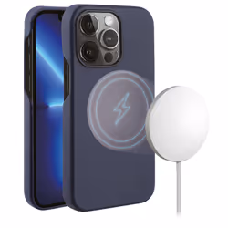 Vivanco Mag Classic, Housse, Apple, iPhone 13 Pro, 15,5 cm (6.1"), Bleu