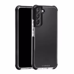Vivanco Rock Solid, Housse, Samsung, Galaxy S22 Plus, 16,8 cm (6.6"), Noir, Transparent