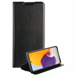 Vivanco Premium Wallet, Étui avec portefeuille, Samsung, Galaxy A73, 17 cm (6.7"), Noir