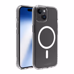 Vivanco Mag Steady, Housse, Apple, iPhone 15, 15,5 cm (6.1"), Transparent
