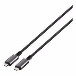 Vivanco 64012 câble USB USB 3.2 Gen 2 (3.1 Gen 2) 2 m USB C Noir