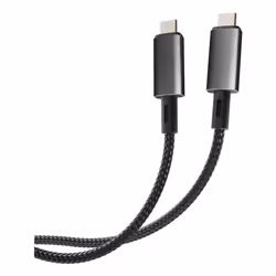 Vivanco 64014, 1 m, USB C, USB C, USB4 Gen 2x2, 40 Gbit/s, Noir