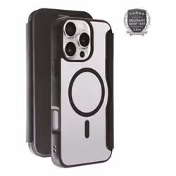 Vivanco Mag Premium, Étui avec portefeuille, Apple, iPhone 16 Pro Max, 17,5 cm (6.9"), Noir
