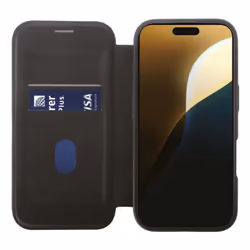 Vivanco Mag Premium 17,5 cm (6.9") Étui avec portefeuille Noir