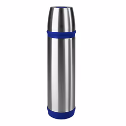 EMSA Captain, 0,7 L, Bleu, Acier inoxydable, Polypropylène (PP), Acier inoxydable, 12 h, 24 h, 8,5 cm